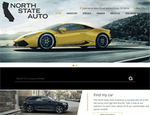 Tablet Screenshot of northstateauto.com